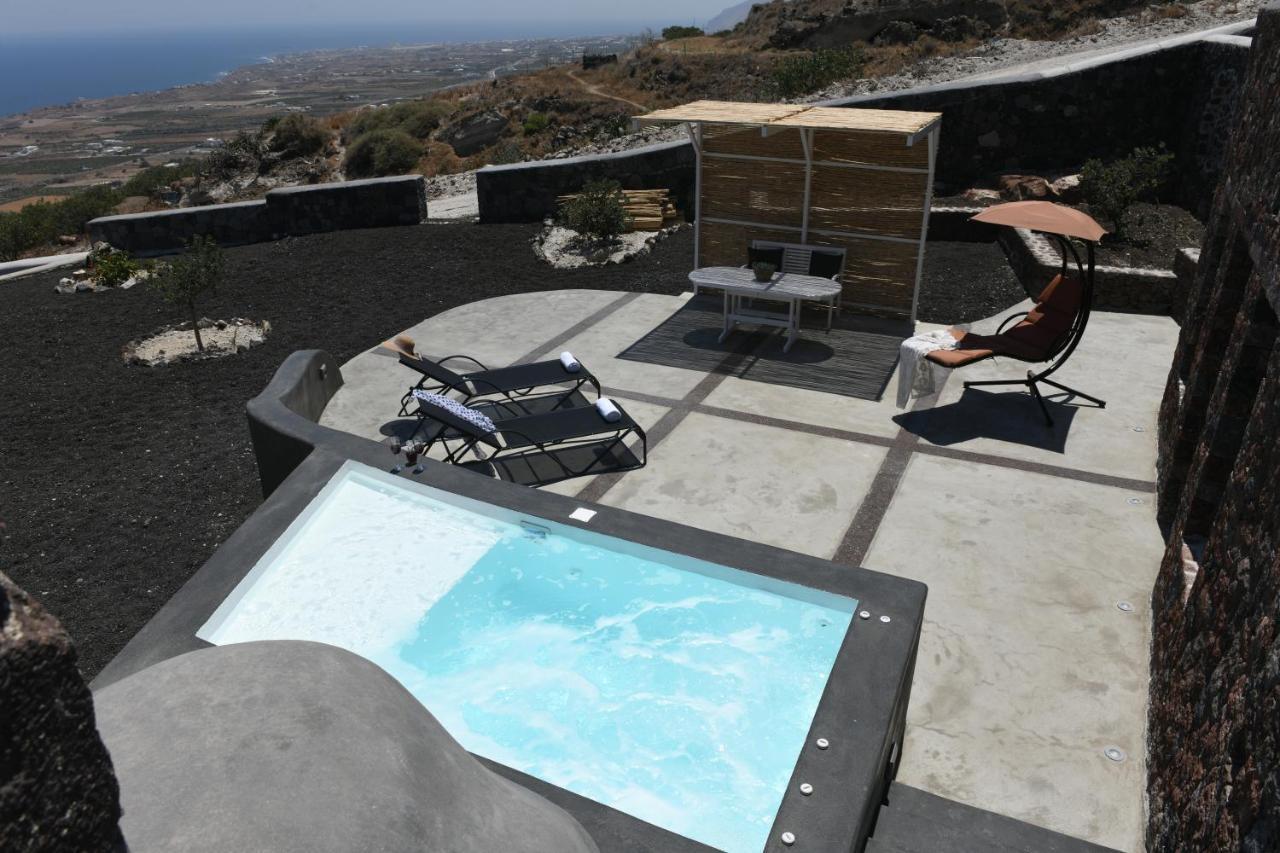 Luxe Efis Home Sea View 4 Villas & 4 Prive Jacuzzi Imerovigli  Exterior foto