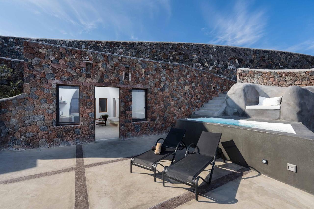 Luxe Efis Home Sea View 4 Villas & 4 Prive Jacuzzi Imerovigli  Exterior foto