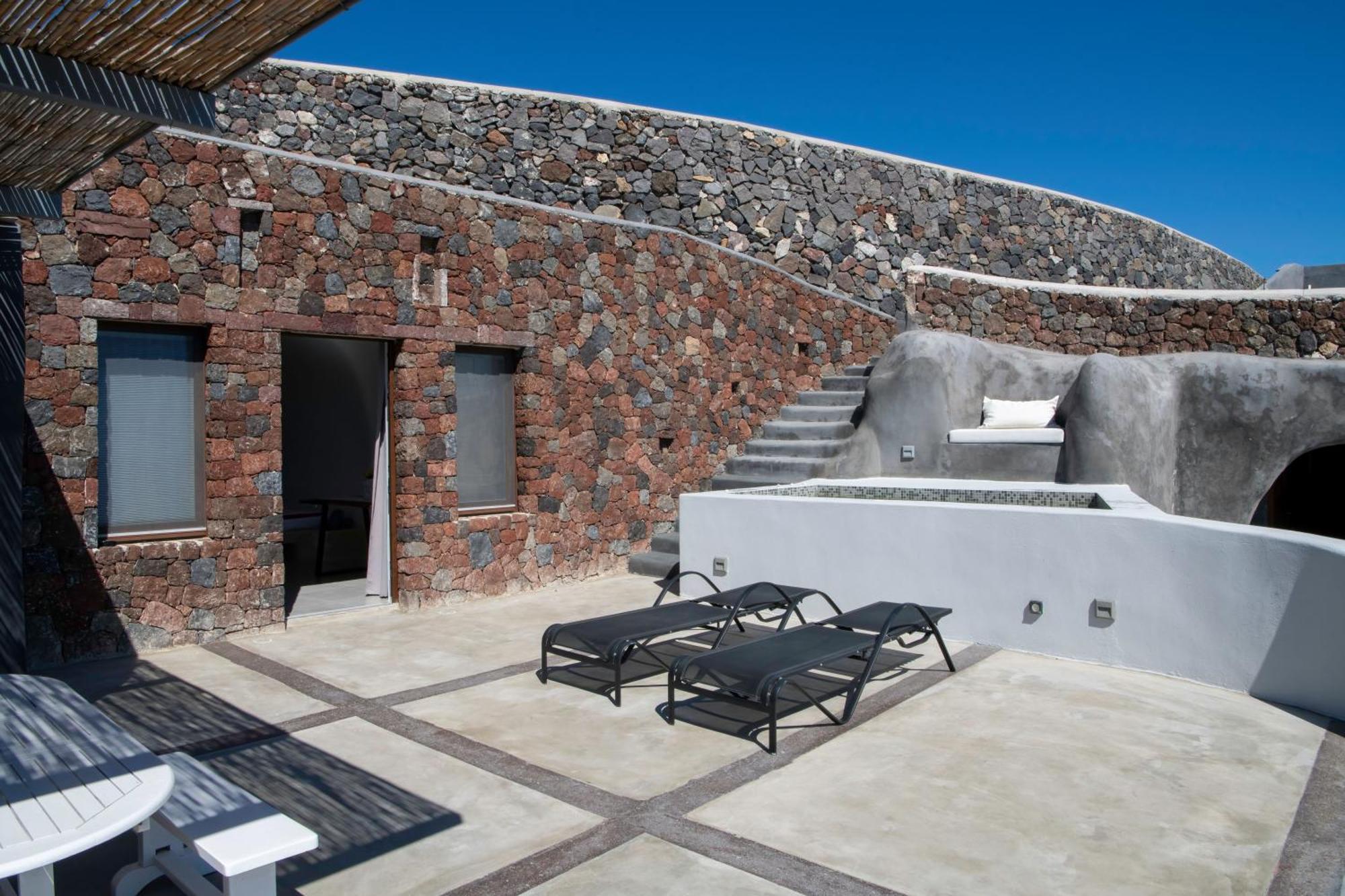 Luxe Efis Home Sea View 4 Villas & 4 Prive Jacuzzi Imerovigli  Exterior foto